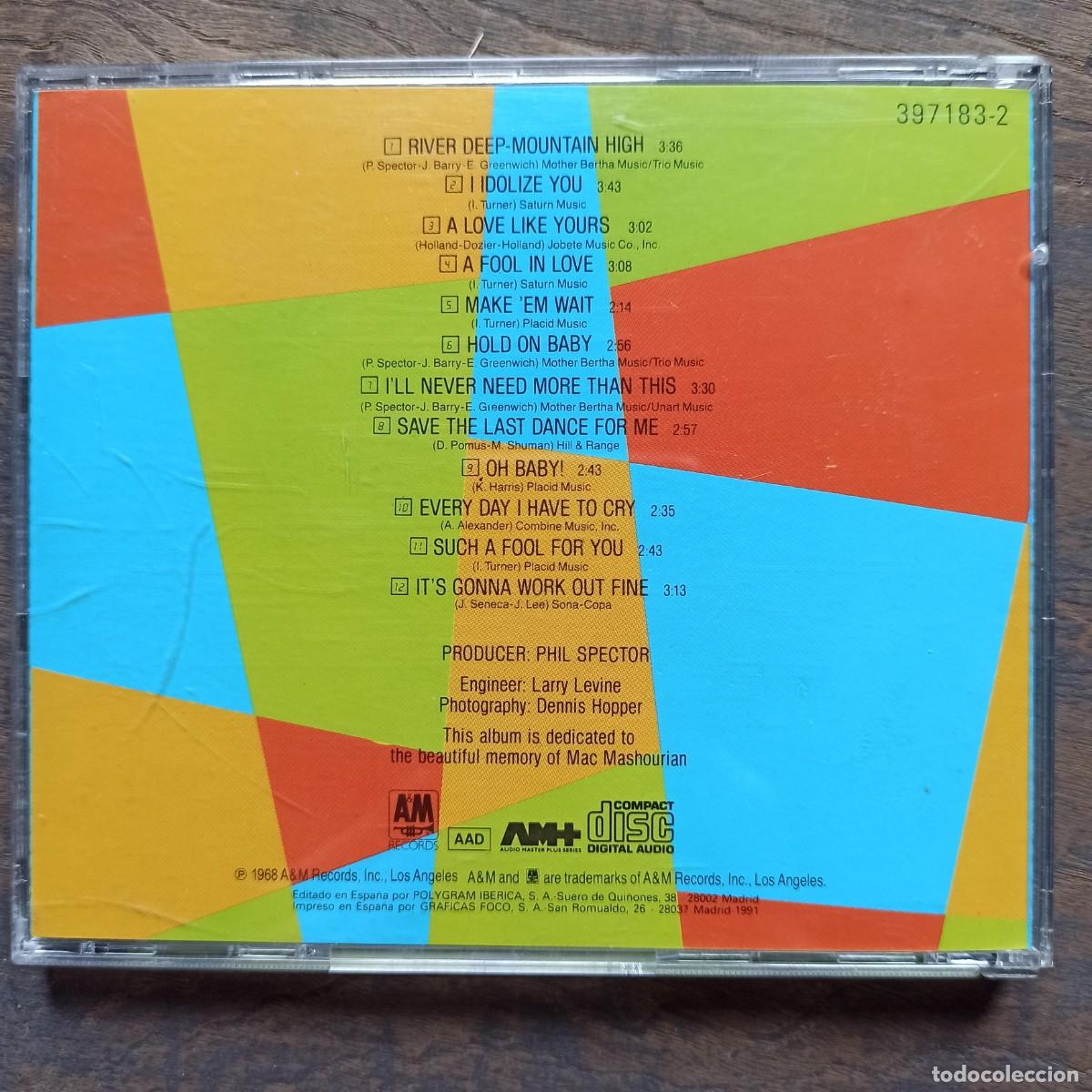 CDs de m&uacute;sica: CD Ike & Tina Turner &ndash; River Deep, Mountain High - Foto 2