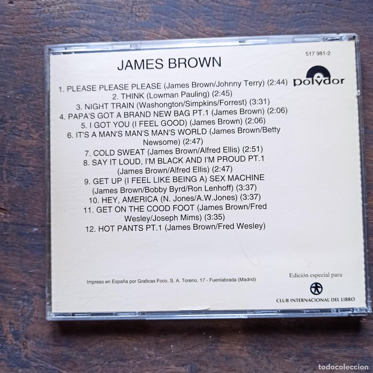 CDs de m&uacute;sica: CD James Brown (Los 60 de los 60) - Foto 2