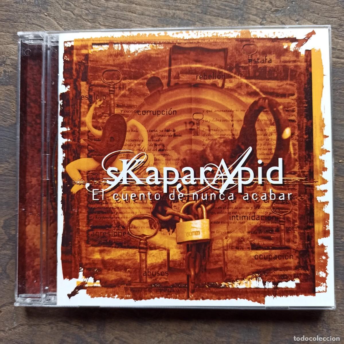 CDs de m&uacute;sica: CD Skapar&agrave;pid &ndash; El Cuento De Nunca Acabar - Foto 1