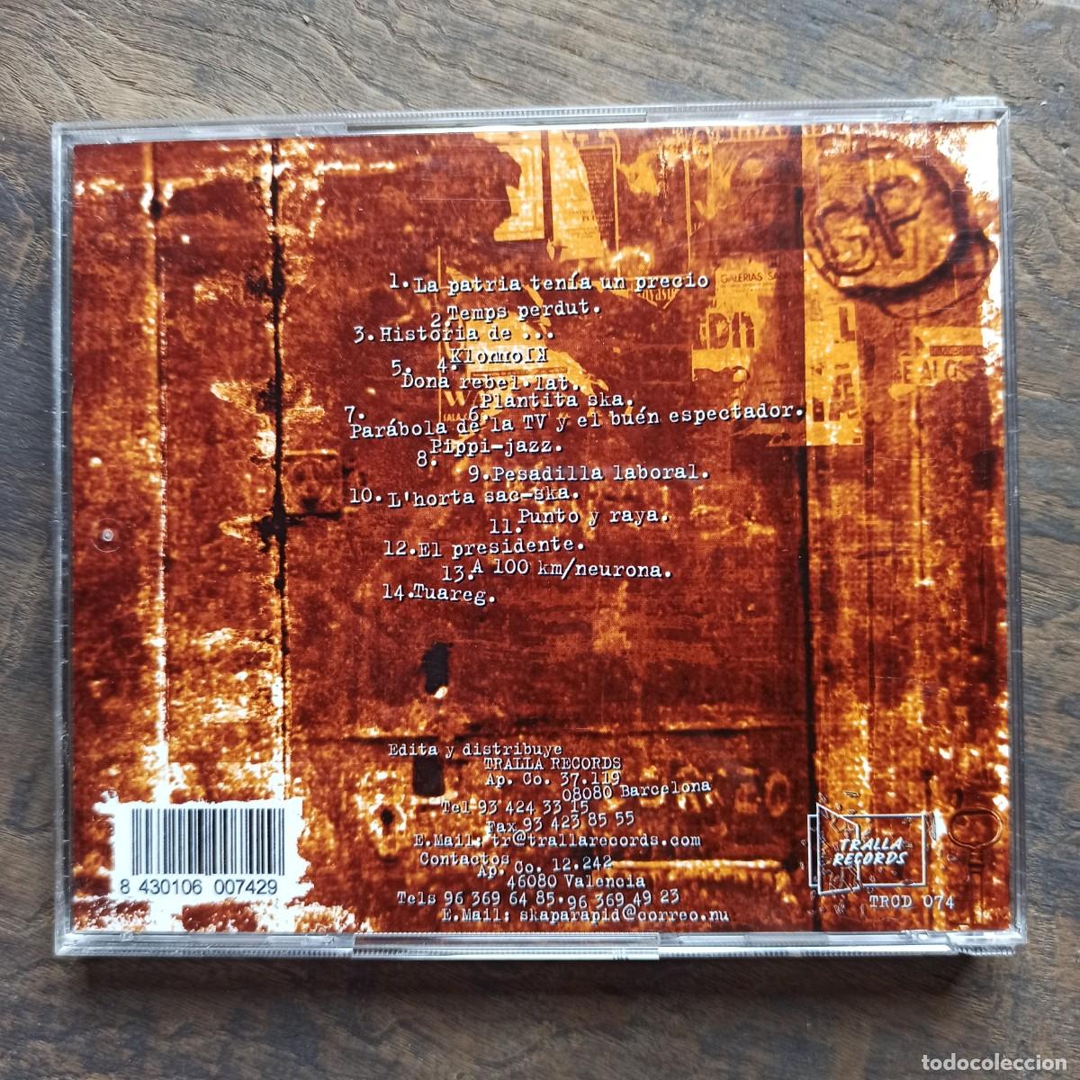 CDs de m&uacute;sica: CD Skapar&agrave;pid &ndash; El Cuento De Nunca Acabar - Foto 2