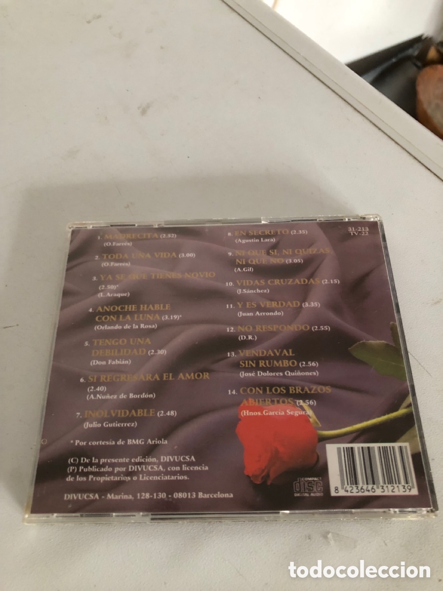 CDs de m&uacute;sica: Los Boleros De Machin Vol.3 Cd - Foto 3