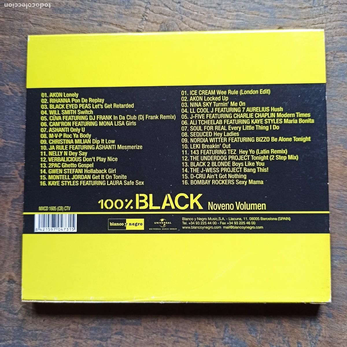 CDs de m&uacute;sica: CD 100% Black Vol. 9 - Foto 2