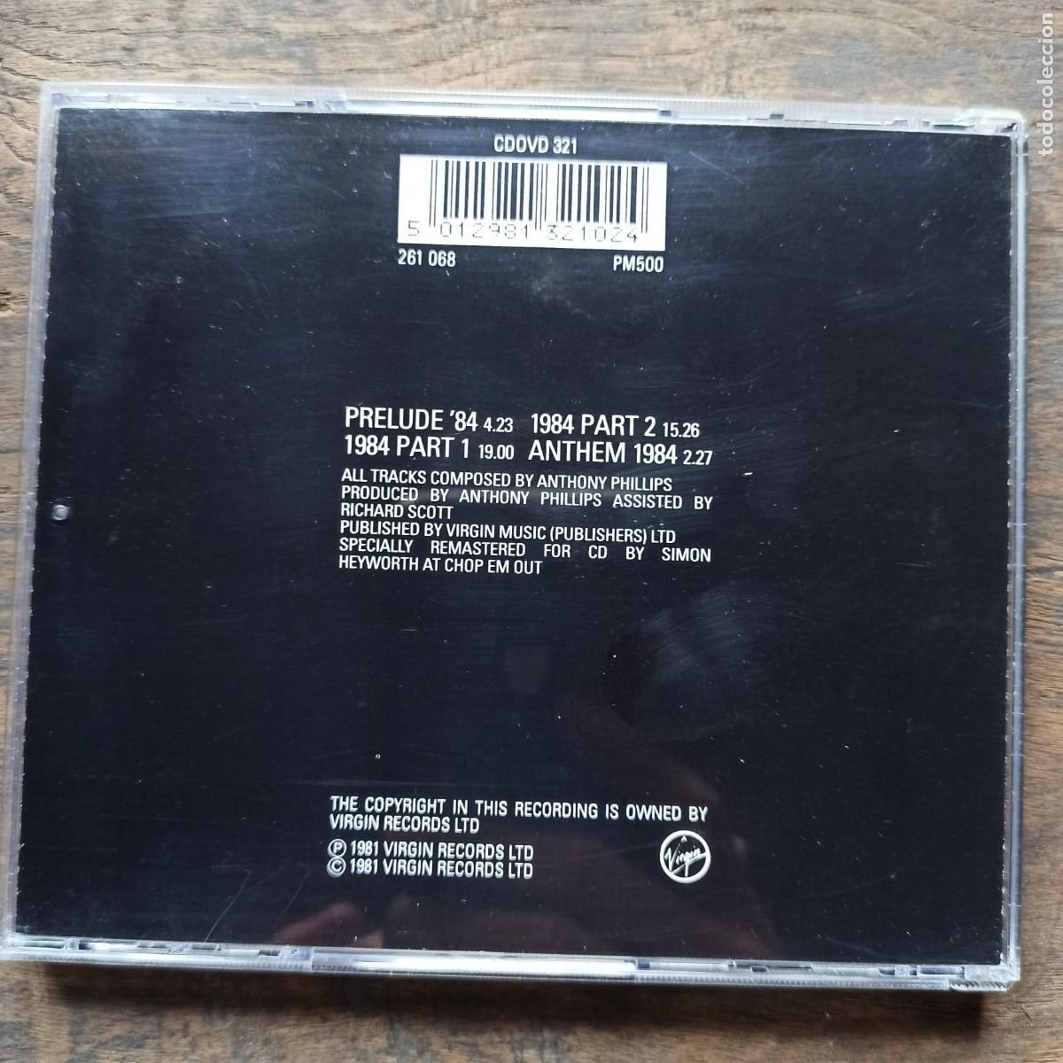 CDs de m&uacute;sica: CD Anthony Phillips &ndash; 1984 - Foto 2