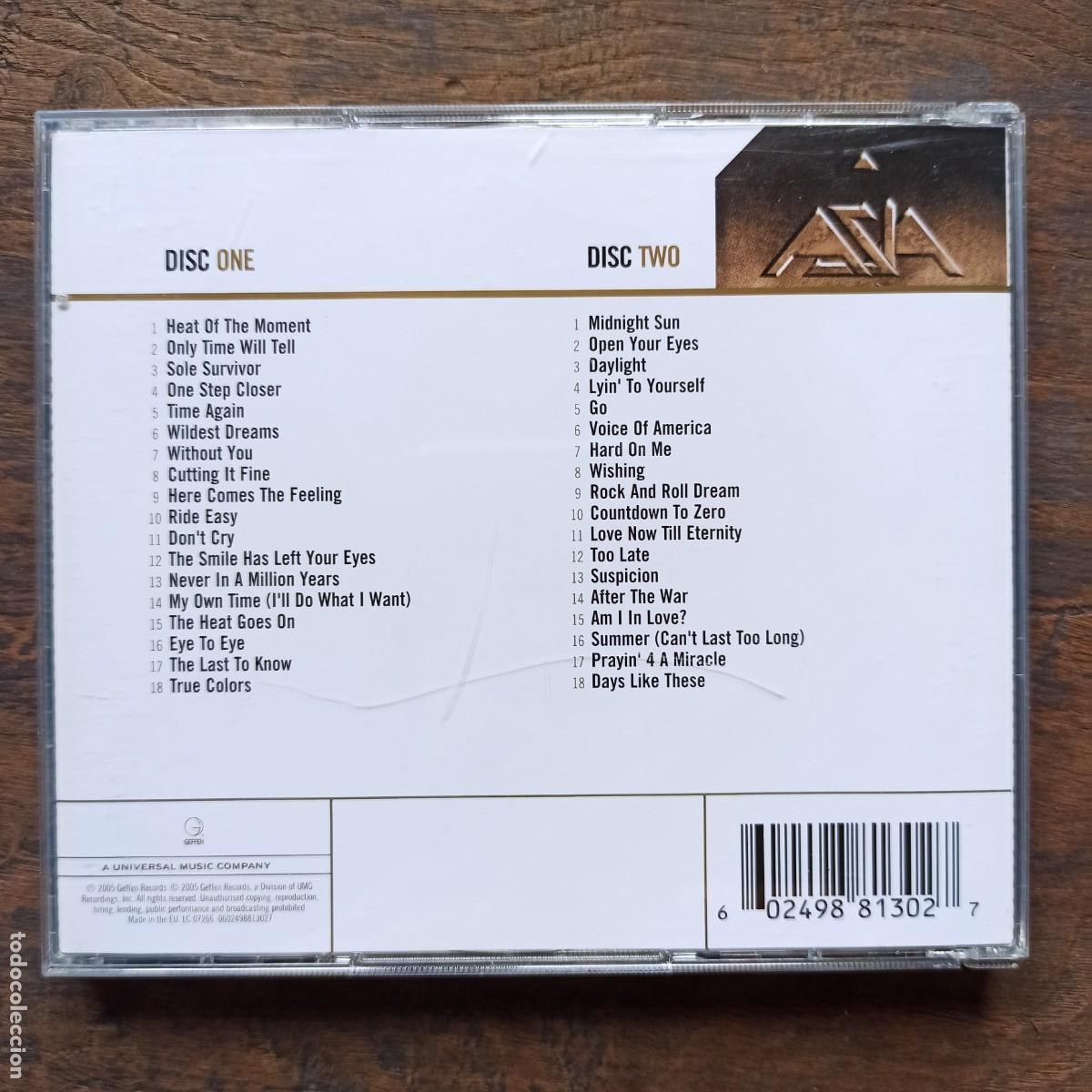 CDs de m&uacute;sica: CD Asia &ndash; Gold - Foto 2