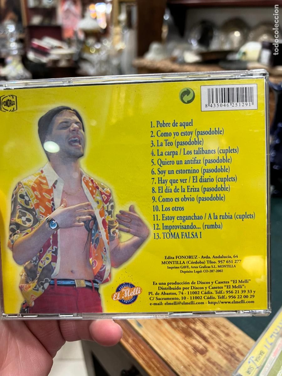 CDs de m&uacute;sica: CD CHIRIGOTA LOS OTROS - CARNAVAL DE CADIZ - Foto 2