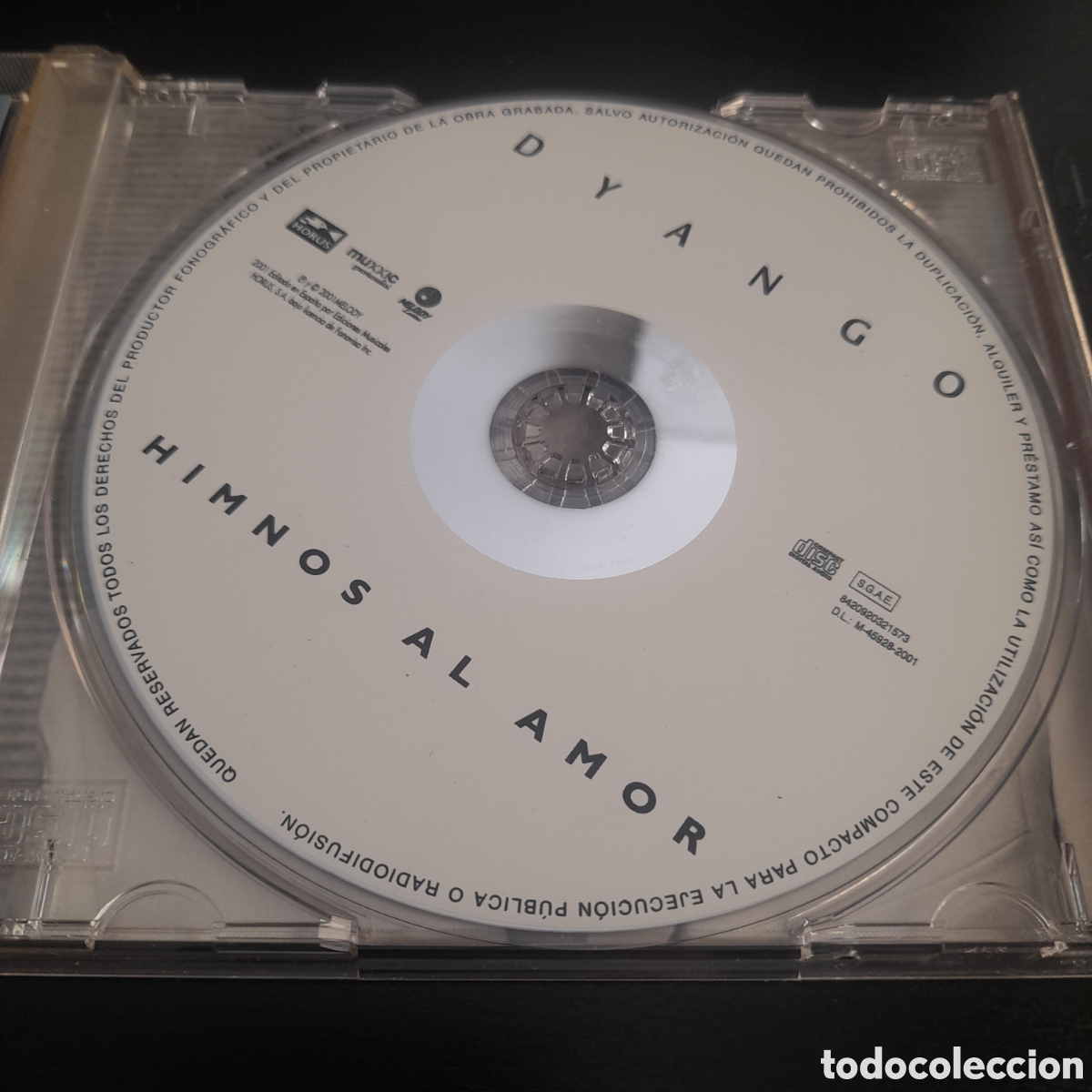 CDs de m&uacute;sica: Dyango &ndash; Himnos Al Amor CD 2001 Espa&ntilde;a - Foto 2