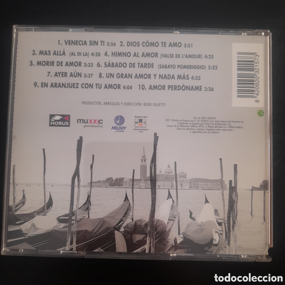 CDs de m&uacute;sica: Dyango &ndash; Himnos Al Amor CD 2001 Espa&ntilde;a - Foto 4