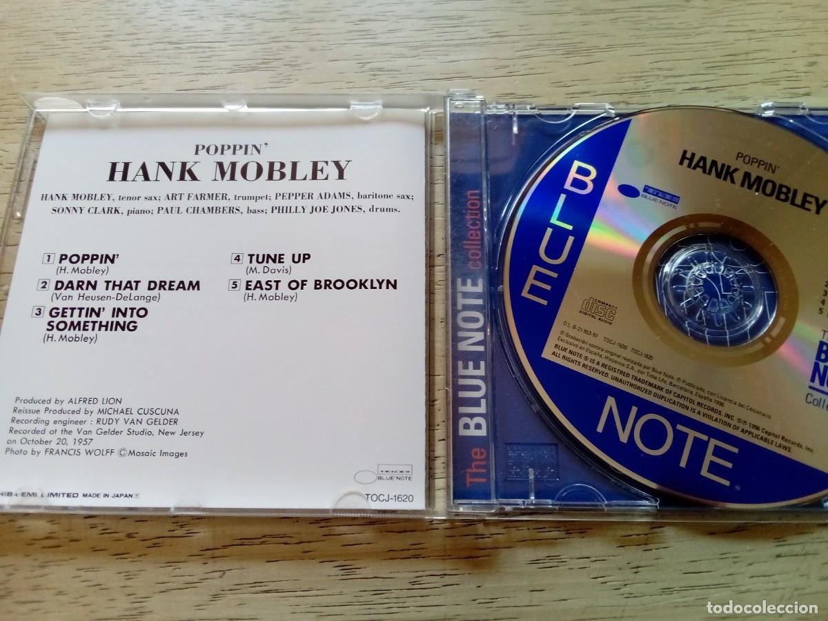 CDs de m&uacute;sica: Hank Mobley. Poppin&acute; CD - Foto 3