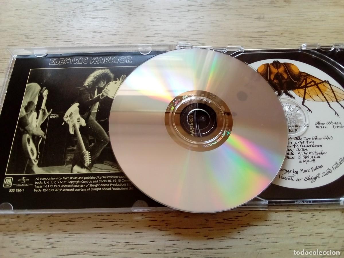 CDs de m&uacute;sica: T. Rex. Electric warrior. CD reeditado 2012 con 4 extras. Singles - Foto 4