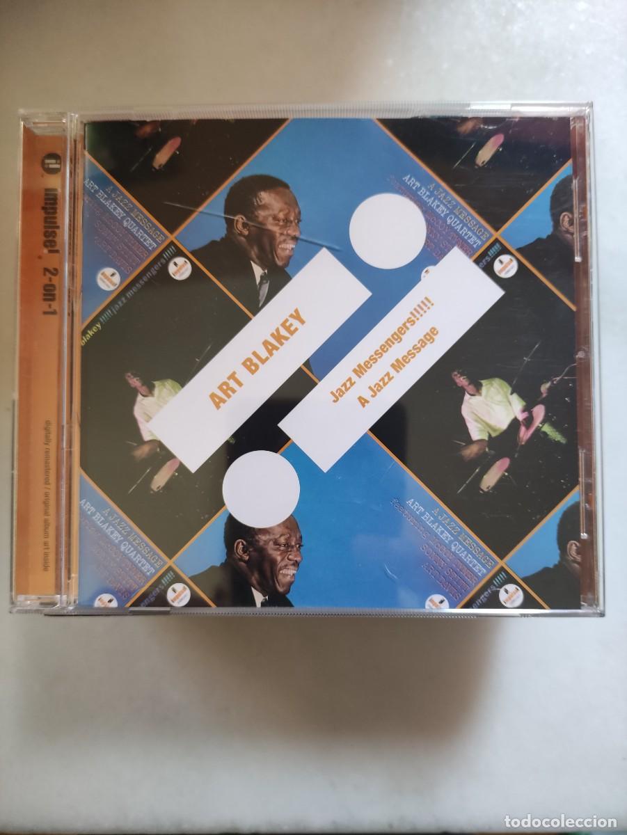 CDs de m&uacute;sica: ART BLAKEY: JAZZ MESSENGERS!!!/ JAZZ MESSAGE. IMPULSE! - Foto 1