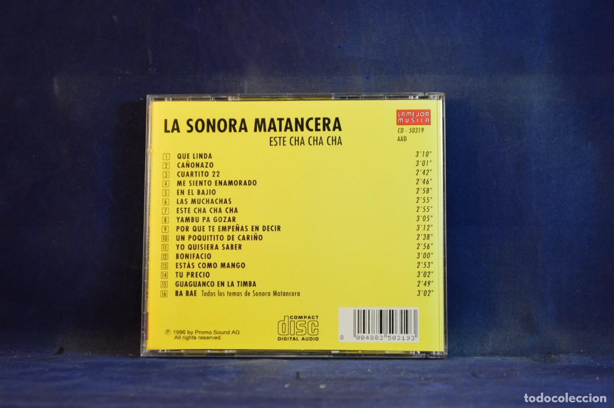 CDs de m&uacute;sica: LA SONORA MATANCERA &ndash; ESTE CHA CHA CHA - CD - Foto 2
