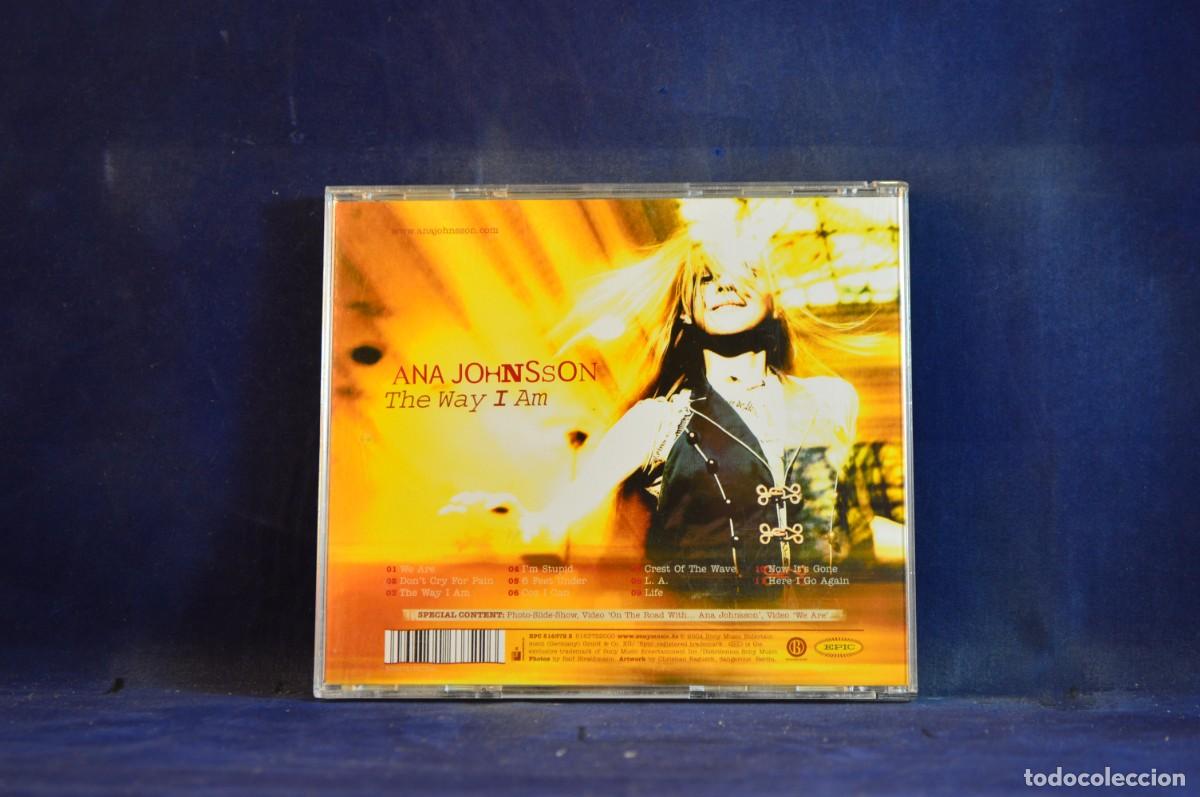 CDs de m&uacute;sica: ANA JOHNSSON &ndash; THE WAY I AM - CD - Foto 2