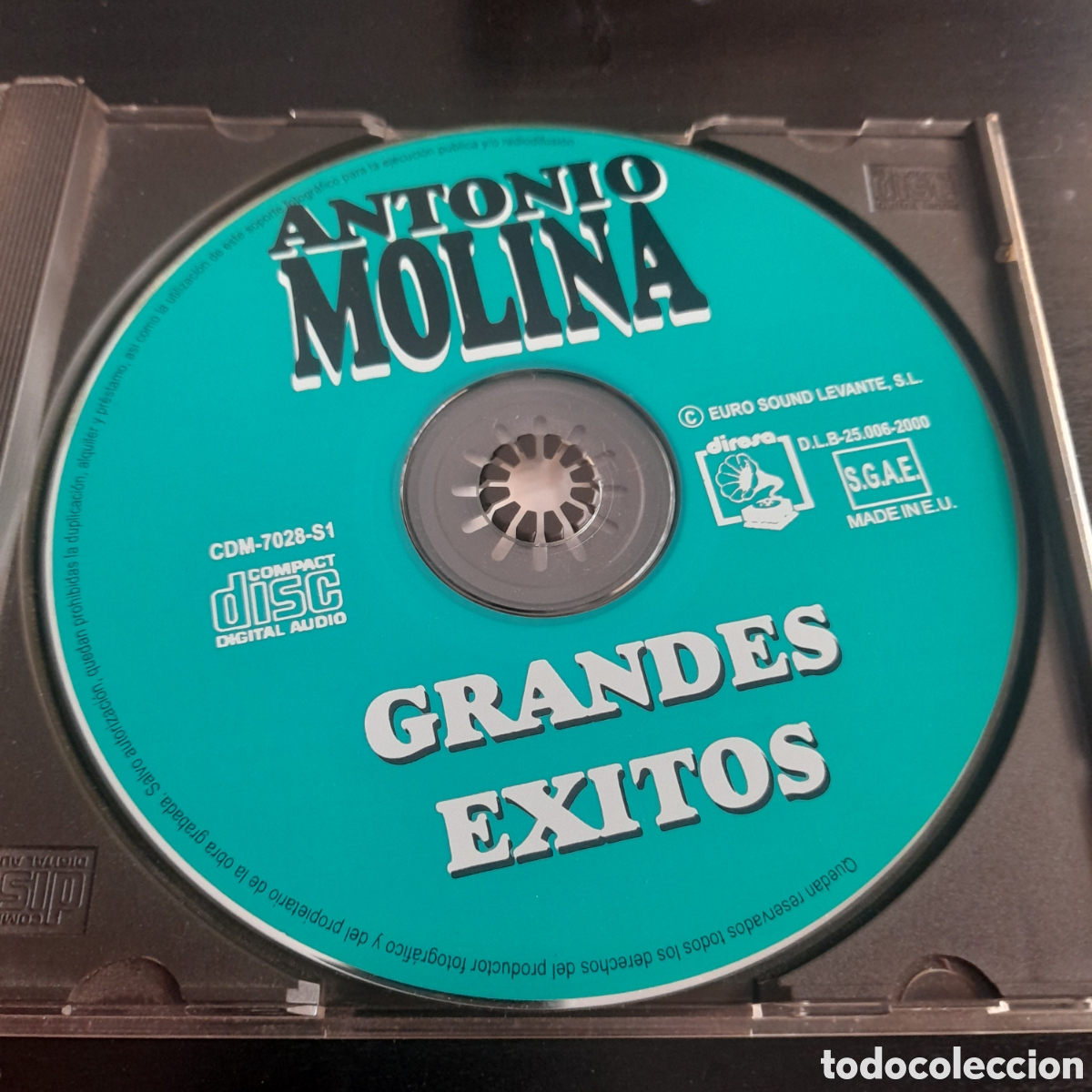 CDs de m&uacute;sica: Antonio Molina - Grandes exitos. Cd - Foto 2