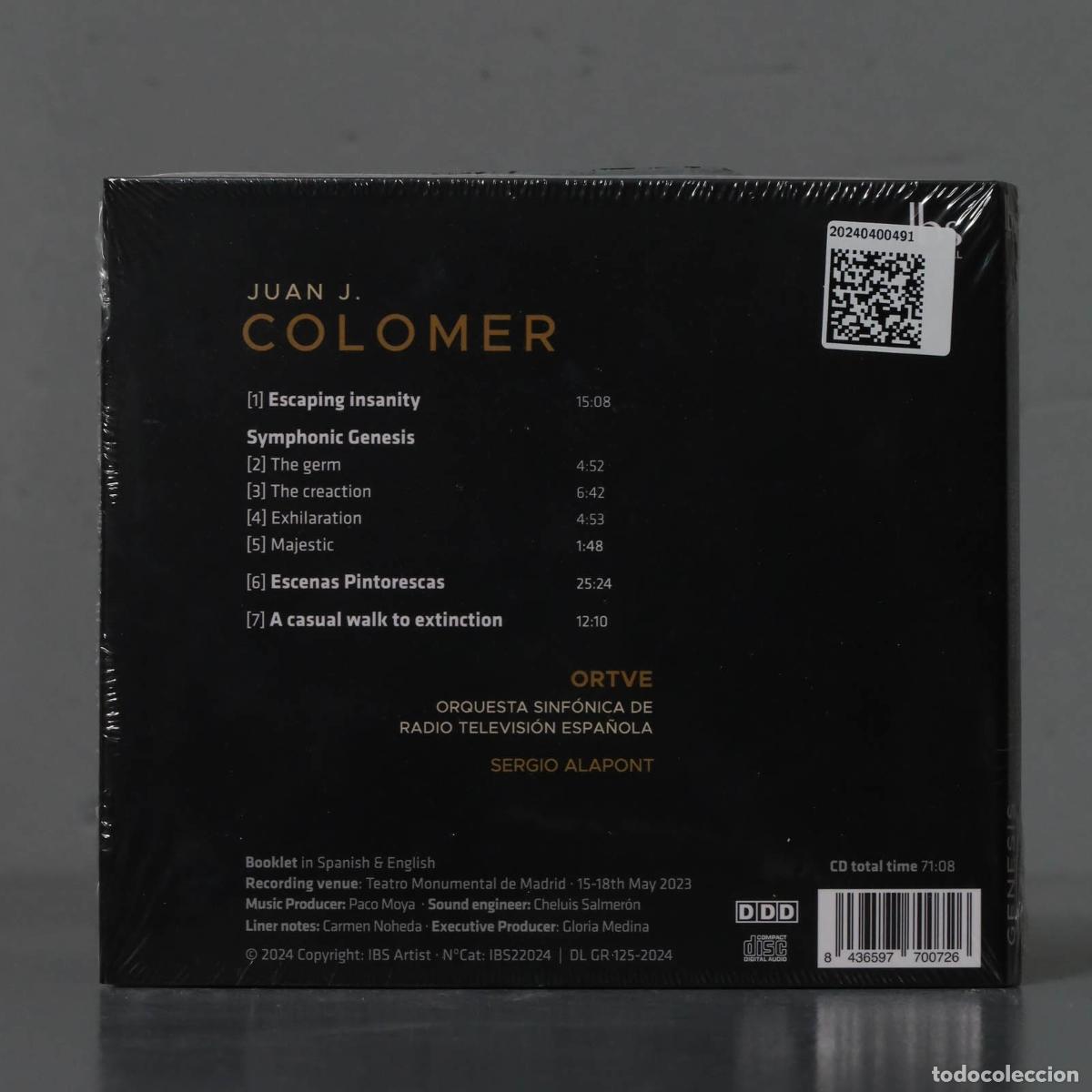 CDs de m&uacute;sica: CD. Genesis symphonic - Colomer . PRECINTADO - Foto 2