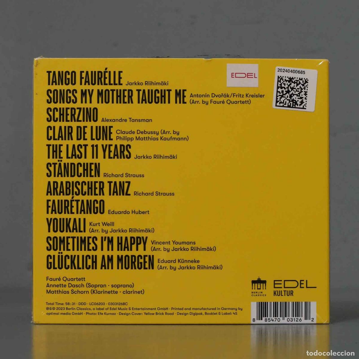CDs de m&uacute;sica: CD. Faure Quartett Faur&eacute; Quartett: After Hours. PRECINTADO - Foto 2