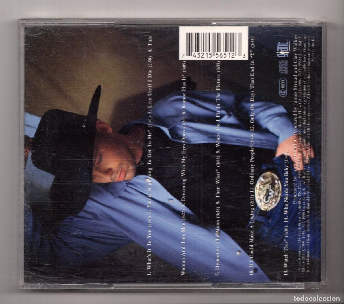 CDs de m&uacute;sica: Clay Walker - Greatest Hits (CD, Comp) - Foto 2