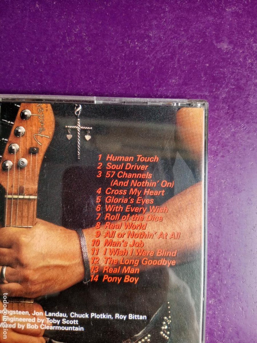 CDs de m&uacute;sica: Bruce Springsteen &ndash; Human Touch - CD CBS 1992 - SIN USO - Foto 3