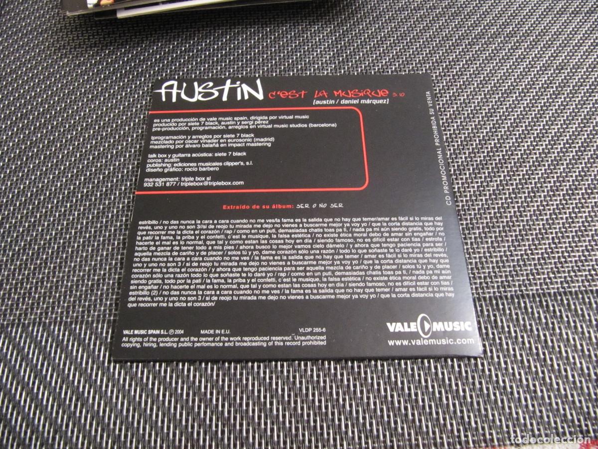 CDs de m&uacute;sica: Austin &ndash; Cest la Musique - Foto 2