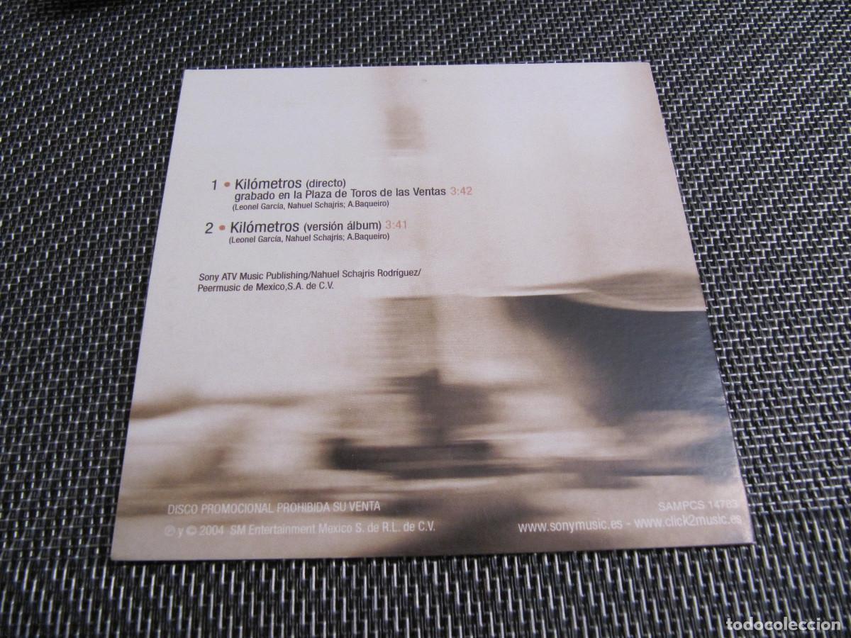 CDs de m&uacute;sica: Sin Bandera &ndash; Kil&oacute;metros CD SINGLE - Foto 2