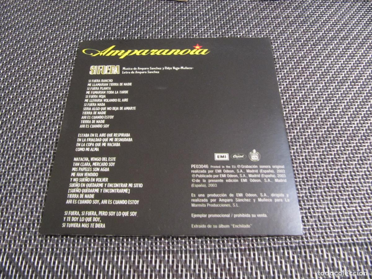 CDs de m&uacute;sica: PROMO MCD - AMPARANOIA - SI FUERA - Foto 2
