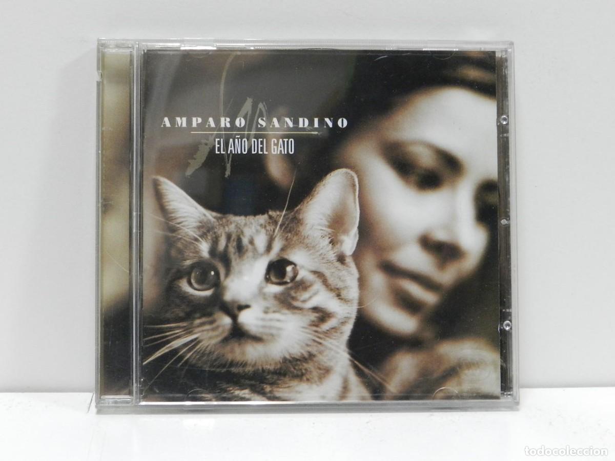 CDs de m&uacute;sica: DISCO CD. Amparo Sandino &ndash; El A&ntilde;o Del Gato. COMPACT DISC. - Foto 1