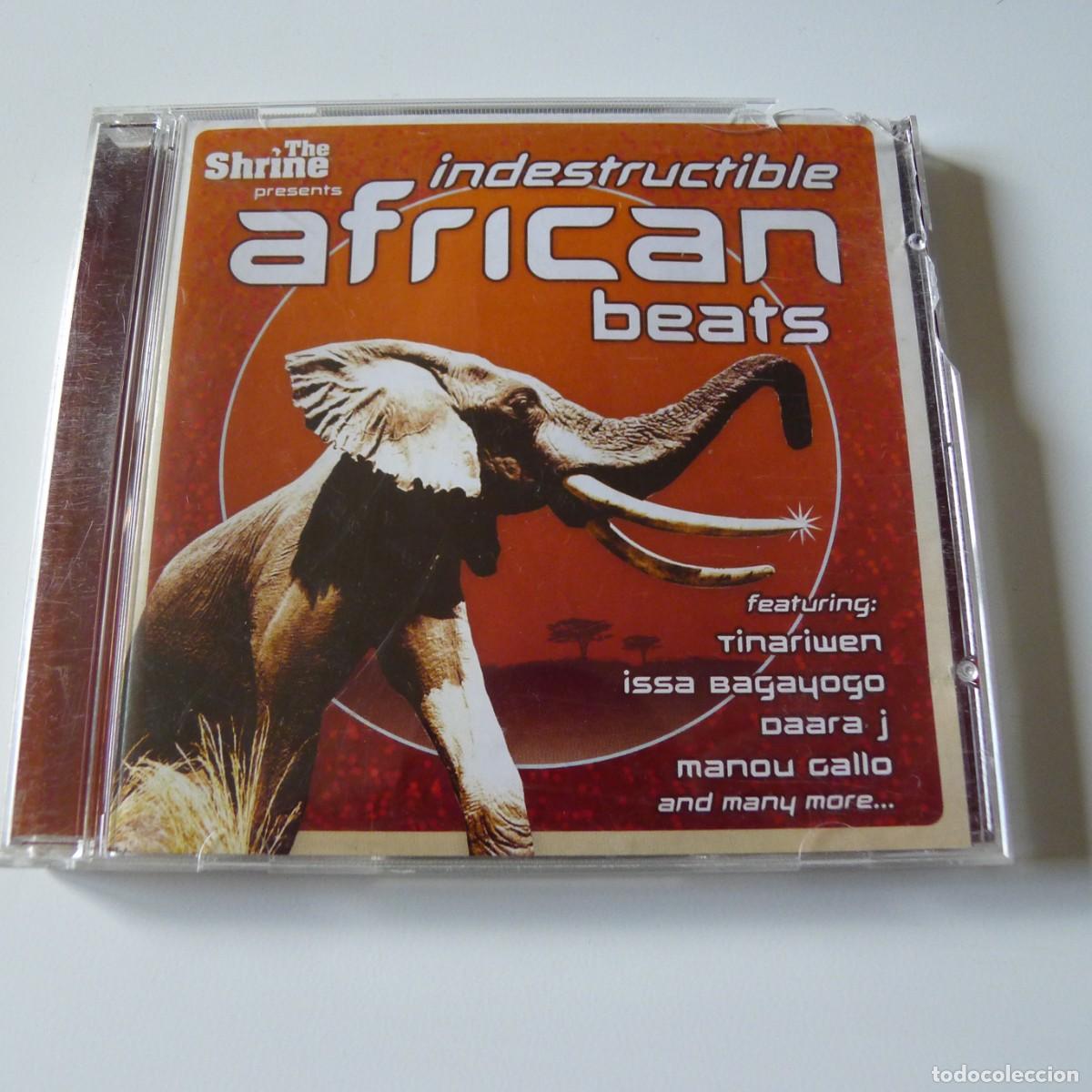 CDs de m&uacute;sica: INDESTRUCTIBLE AFRICAN BEATS CD recopilatorio - Foto 1