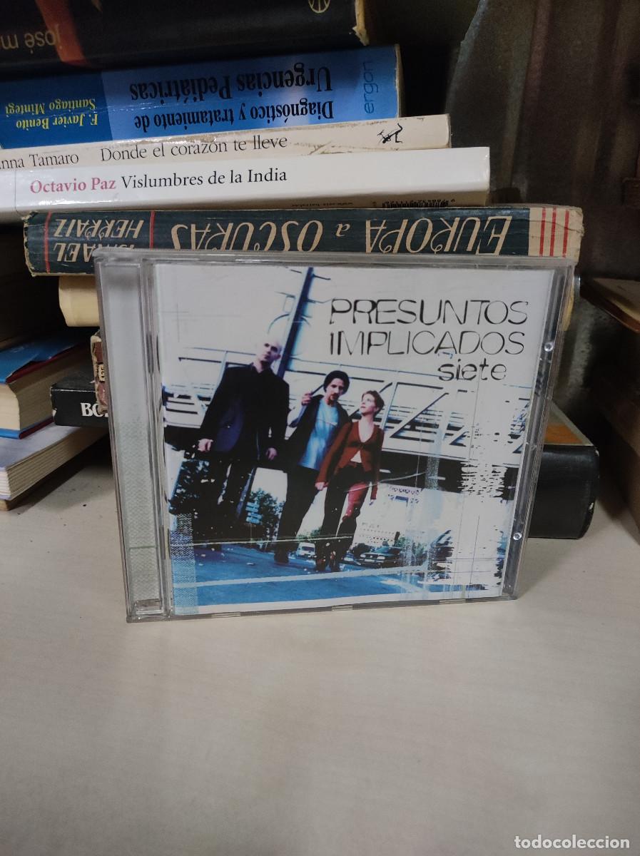 CDs de m&uacute;sica: Presuntos Implicados &ndash; Siete - Foto 1