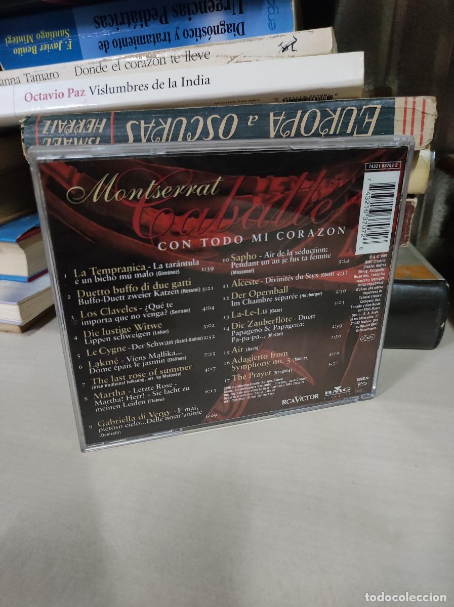 CDs de m&uacute;sica: Montserrat Caball&eacute; &ndash; Con Todo Mi Coraz&oacute;n - Foto 2