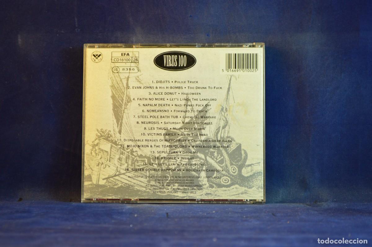 CDs de m&uacute;sica: VARIOUS &ndash; VIRUS 100 - CD - Foto 2
