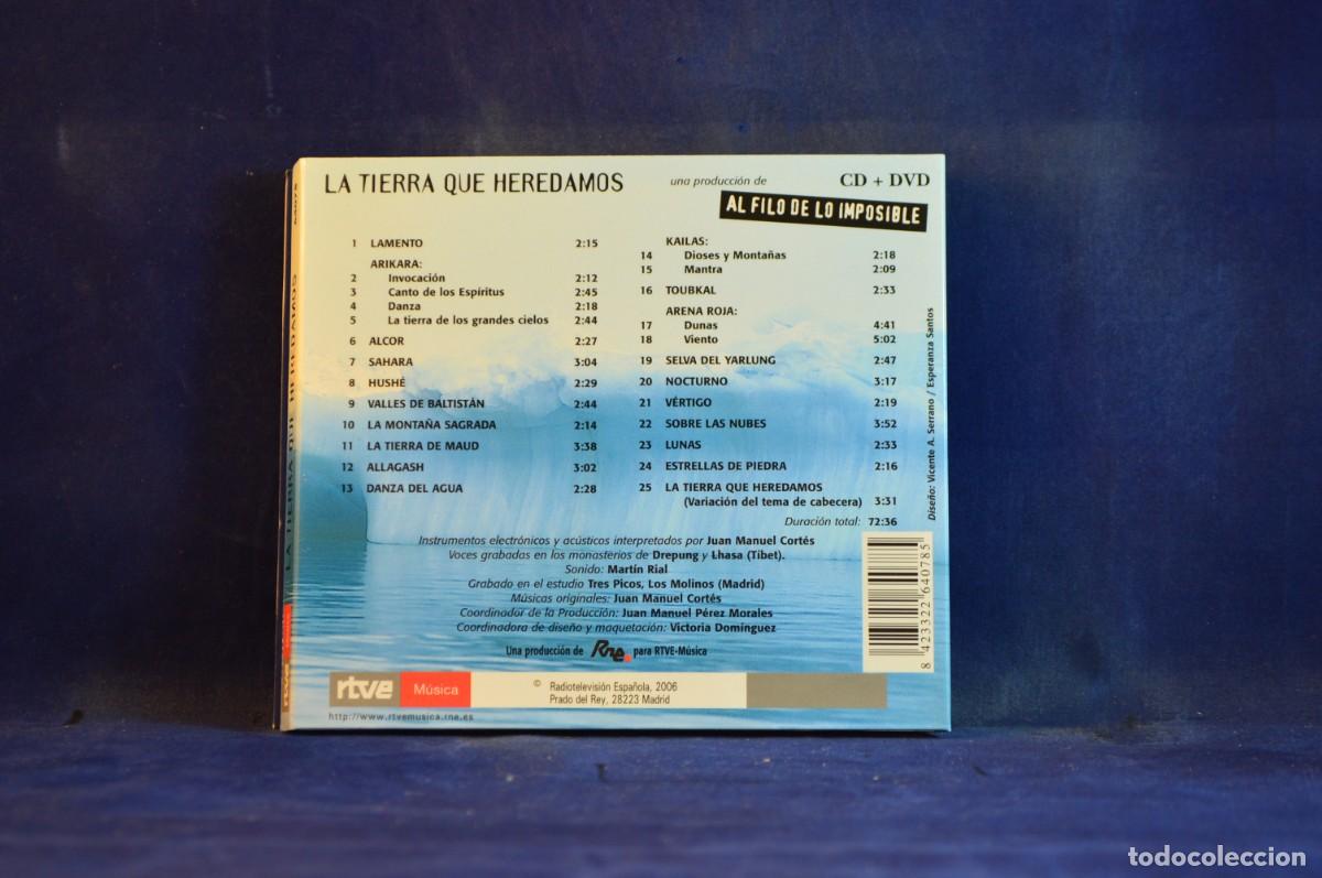 CDs de m&uacute;sica: LA TIERRA QUE HEREDAMOS - 2 CD - Foto 2