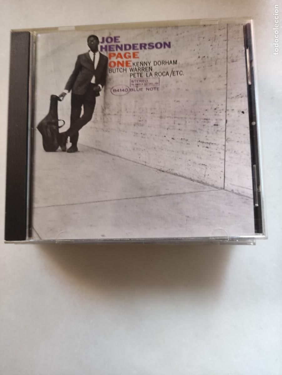 CDs de m&uacute;sica: JOE HENDERSON. PAGE ONE. BLUE NOTE - Foto 1