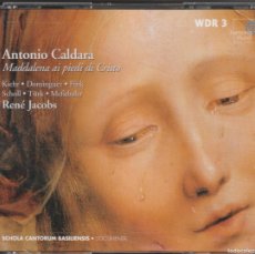CDs de Música: ANTONIO CALDARA - MADDALENA AI PIEDI DI CRISTO (2 X CD + LIBRETO HARMONIA MUNDI 2002) RENE JACOBS