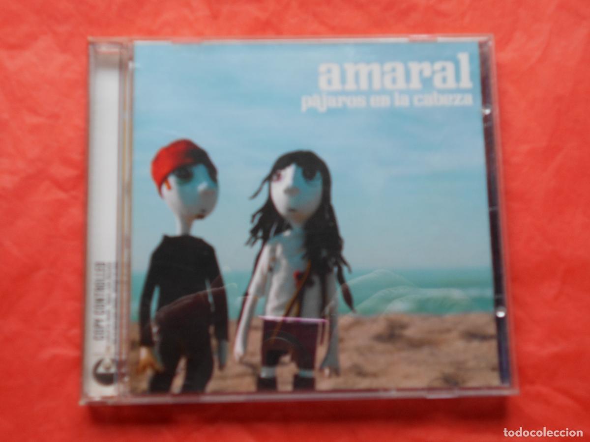 CDs de m&uacute;sica: CD AMARAL PAJAROS EN LA CABEZA - Foto 1