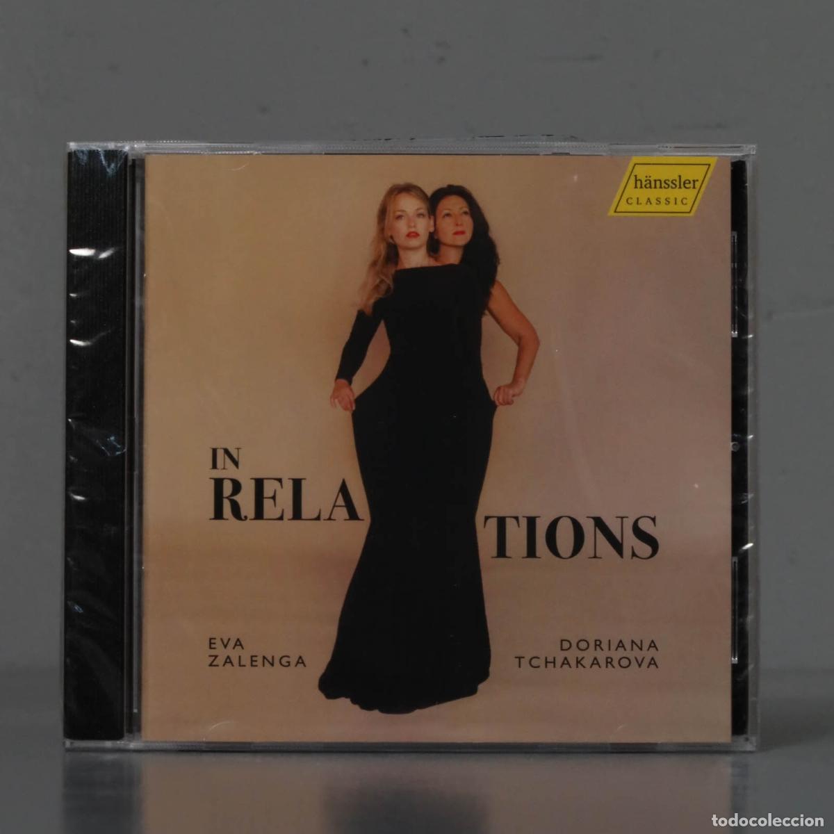 CDs de m&uacute;sica: CD. ZALENGA/TCHAKAROVA - IN RELATIONS. PRECINTADO - Foto 1