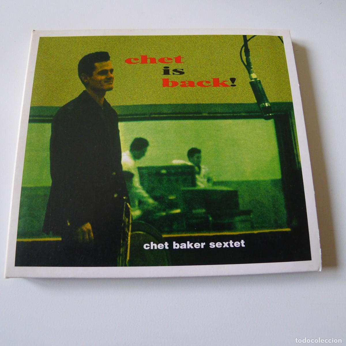 CDs de m&uacute;sica: CHET BAKER SEXTET - CHET IS BACK! (1962) CD digipack - Foto 1