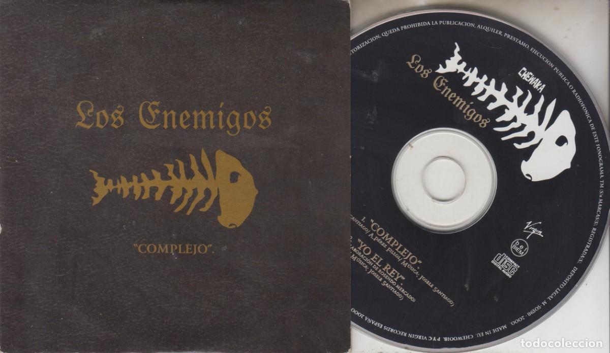 CDs de m&uacute;sica: Los Enemigos cd single Complejo / Yo el rey 2000 - Foto 1