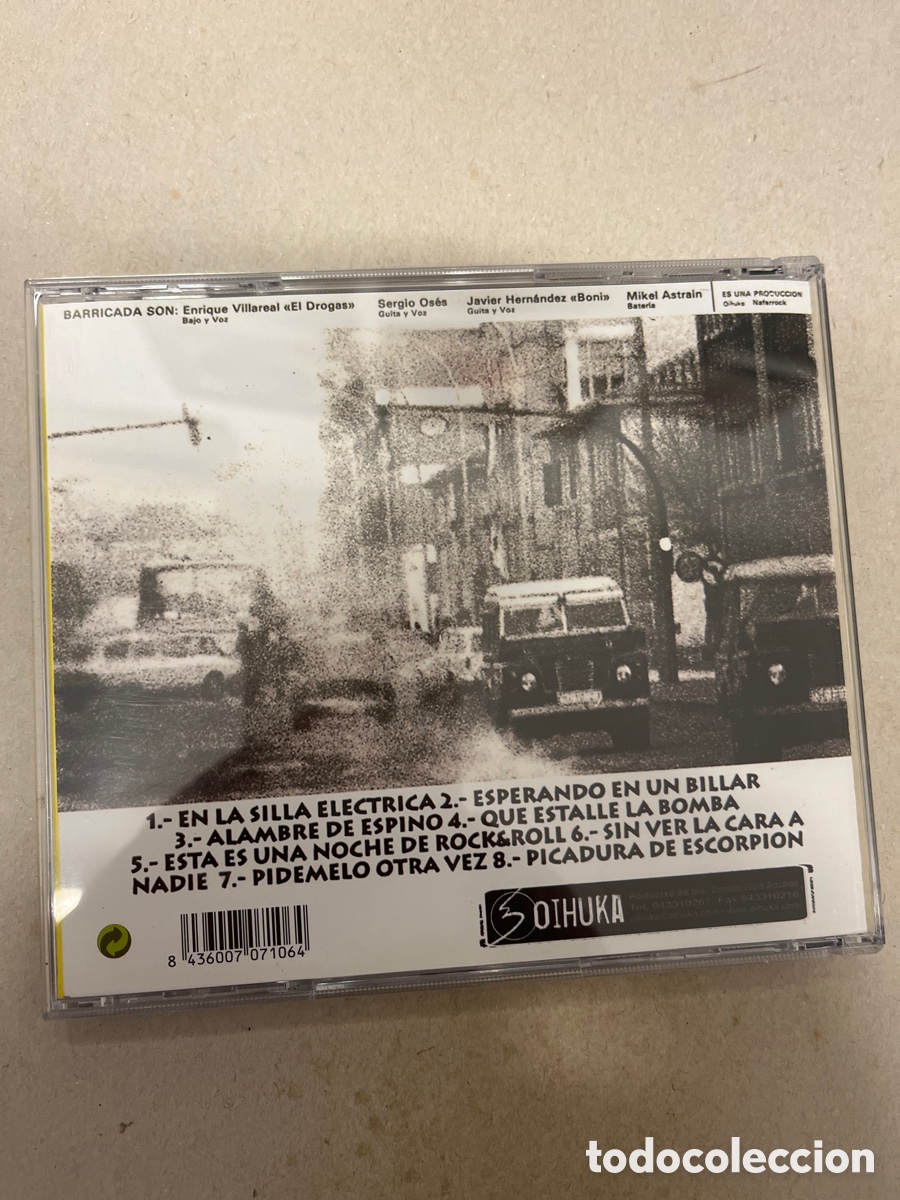 CDs de m&uacute;sica: BARRICADA - NOCHE DE ROCK & ROLL. CD - Foto 2