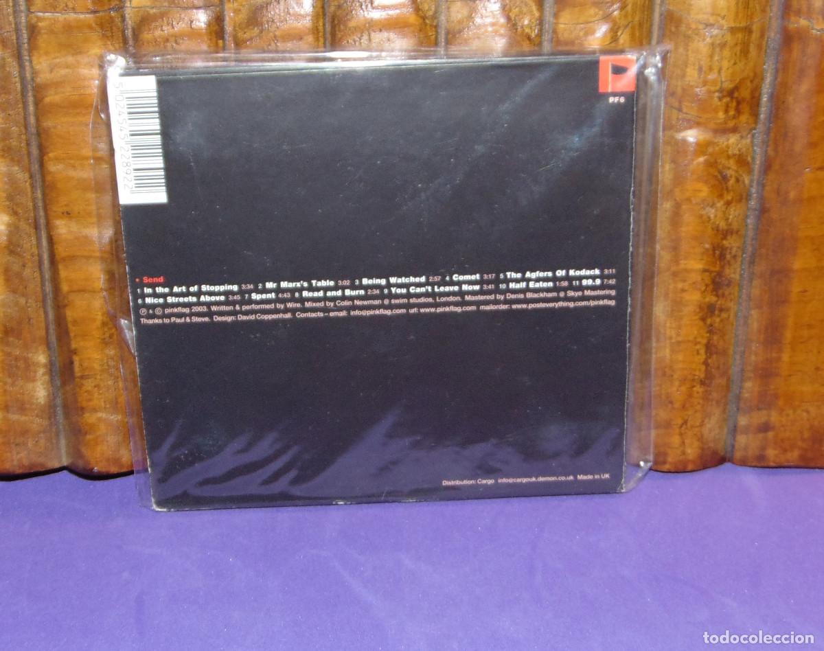 CDs de m&uacute;sica: WIRE - SEND - CD ALBUM - DIGIPAK - U.K. 2003 - Foto 2