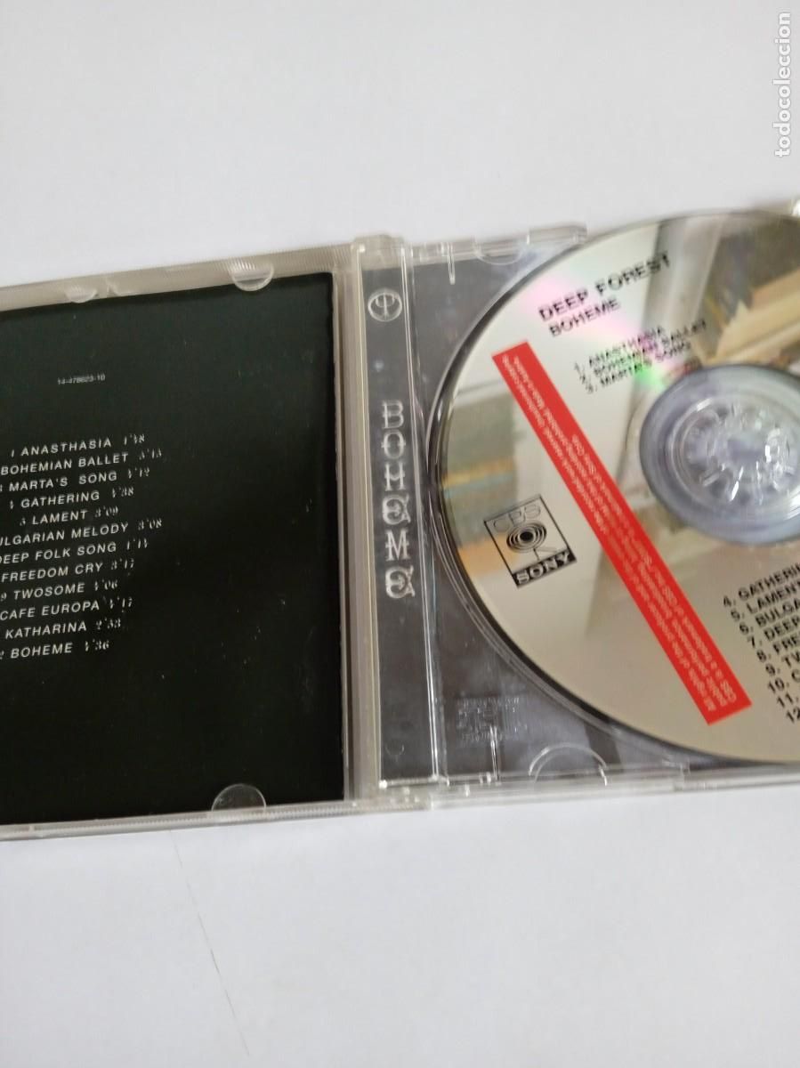 CDs de m&uacute;sica: DEEP FOREST Boheme Cd espa&ntilde;ol - Foto 2
