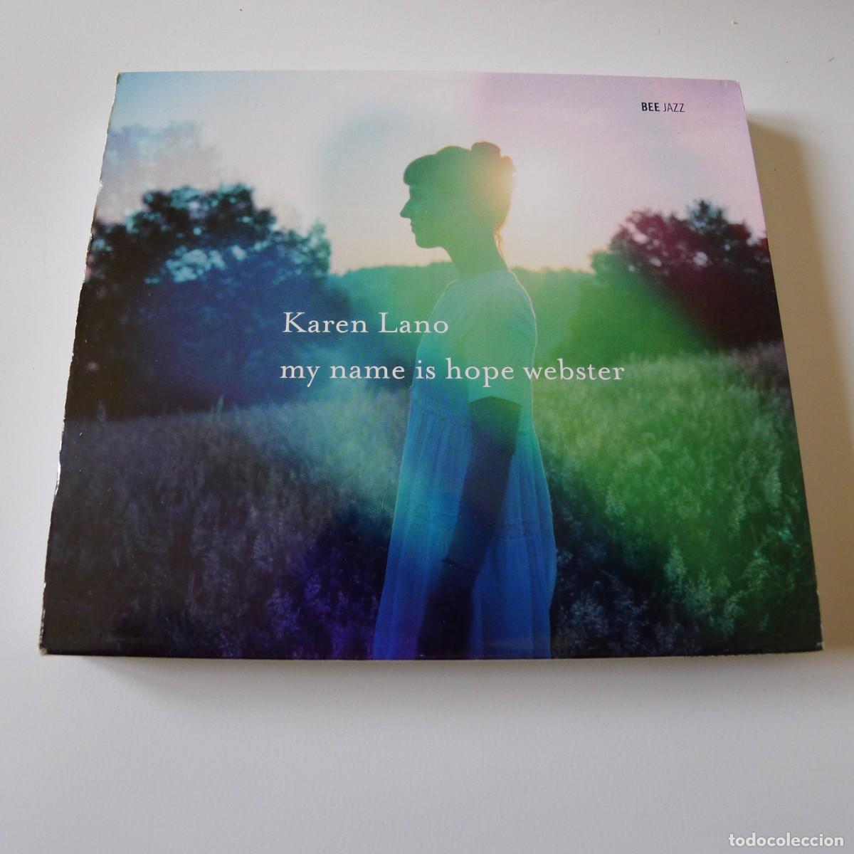 CDs de M&uacute;sica: Karen Lano &ndash; My Name Is Hope Webster CD