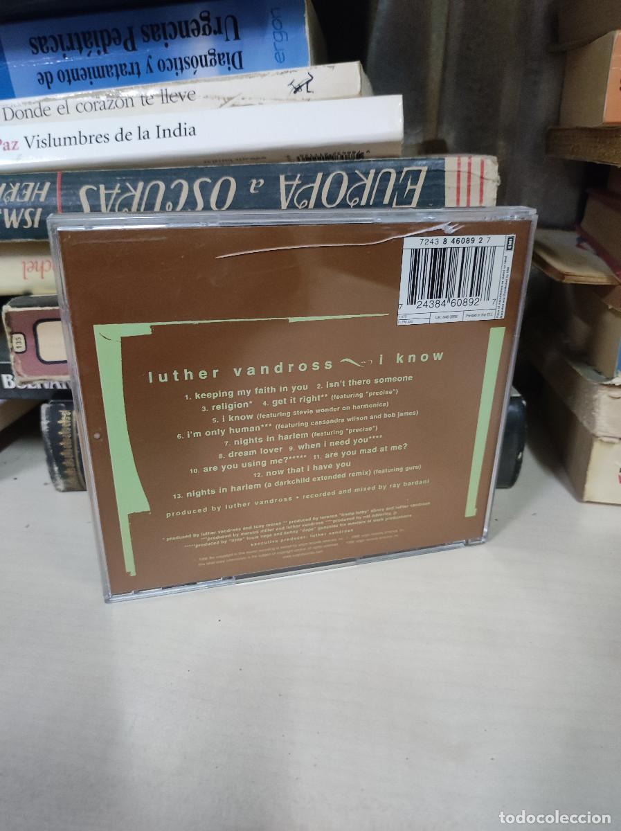 CDs de m&uacute;sica: Luther Vandross &ndash; I Know - Foto 2