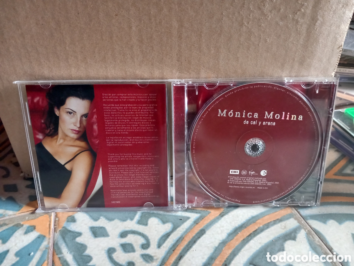 CDs de m&uacute;sica: M&oacute;nica Molina - de cal y arena - Foto 2