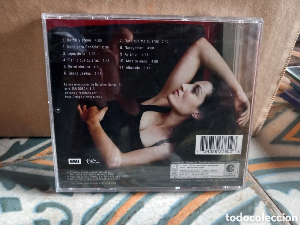 CDs de m&uacute;sica: M&oacute;nica Molina - de cal y arena - Foto 3