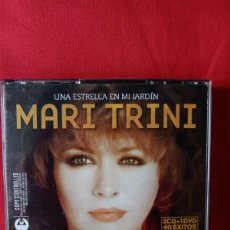CDs de Música: MARI TRINI, UNA ESTRELLA EN MI JARDÍN. 2 CD+1 DVD 40 ÉXITOS + SUS MEJORES ACTUACIONES EN RTVE