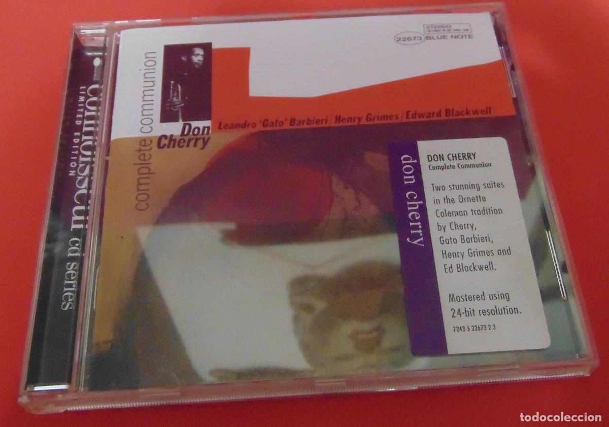 CDs de m&uacute;sica: DON CHERRY - COMPLETE COMMUNION - CD ALBUM - REMASTERED - BLUE NOTE - 2000 - Foto 1