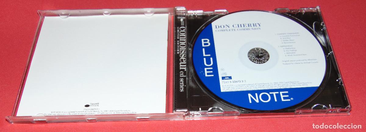 CDs de m&uacute;sica: DON CHERRY - COMPLETE COMMUNION - CD ALBUM - REMASTERED - BLUE NOTE - 2000 - Foto 4