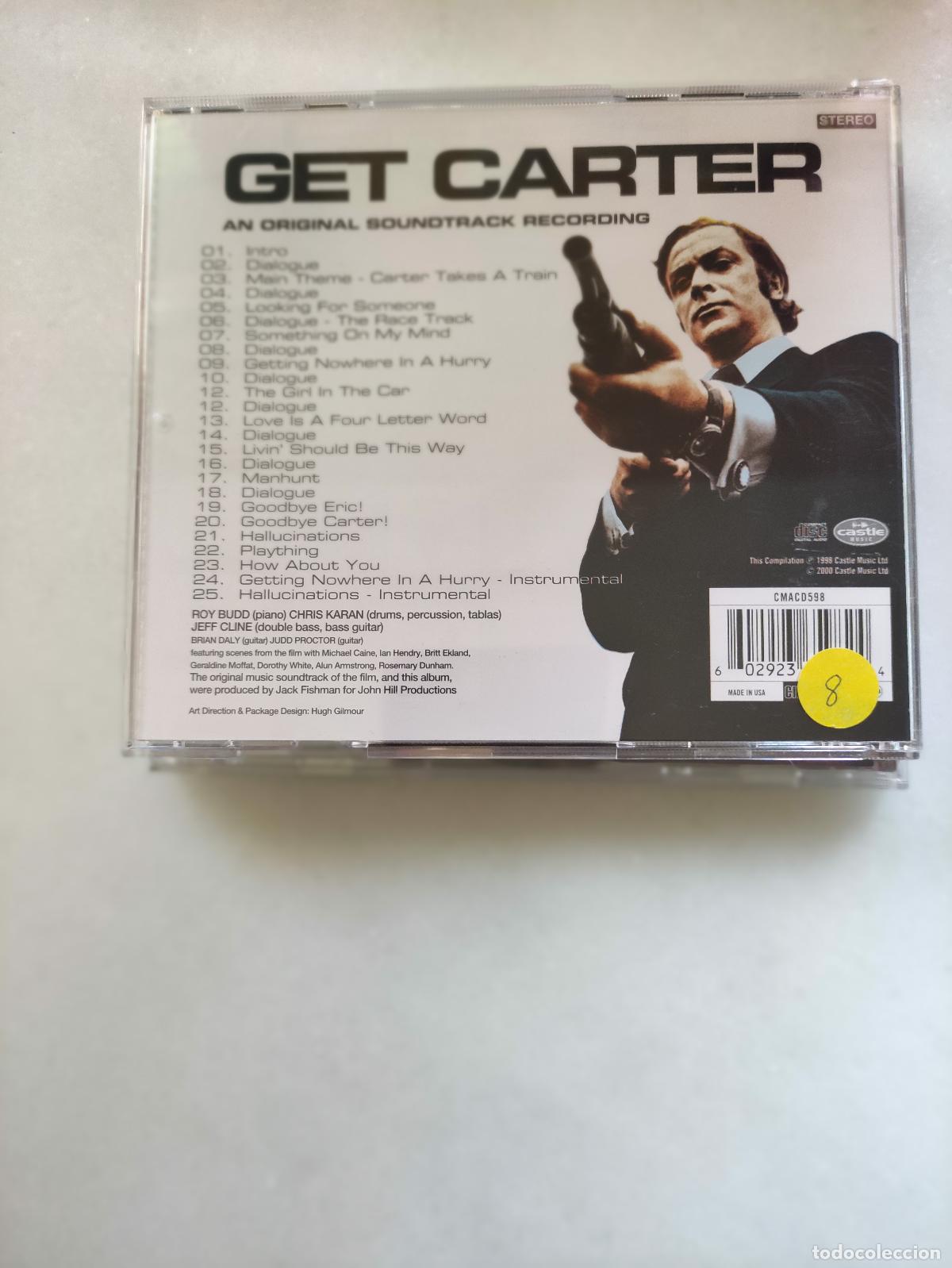 CDs de m&uacute;sica: ROY BUDD. GET CARTER - Foto 2