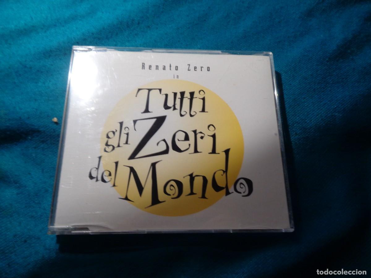 CDs de m&uacute;sica: RENATO ZERO. TUTTI GLI ZERI DEL MONDO. CD SINGLE. IMPECABLE (#) - Foto 1