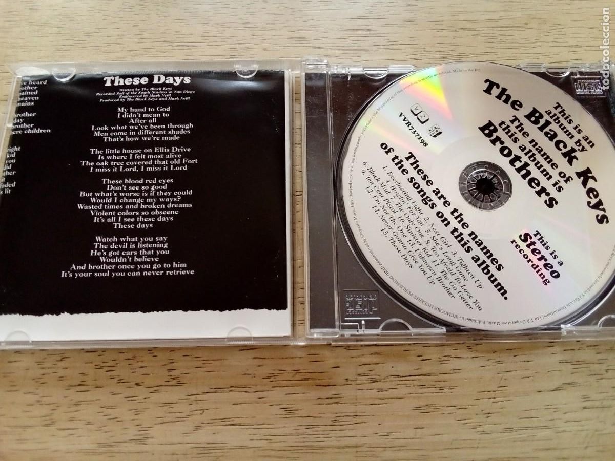 CDs de m&uacute;sica: The Black Keys. Brothers. CD - Foto 3