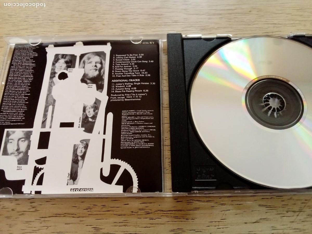 CDs de m&uacute;sica: Steamhammer. MKII. CD 1992, con 4 extras - Foto 4